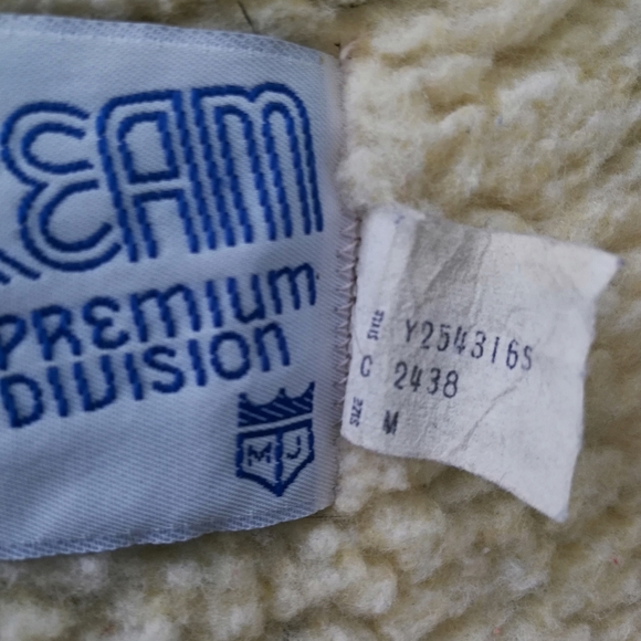 Vintage Denim Sherpa Vest - Picture 4 of 7